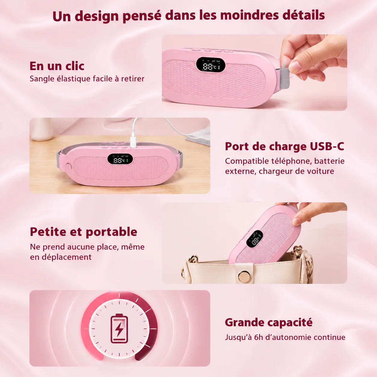 Un design pensé dans les moindres détails