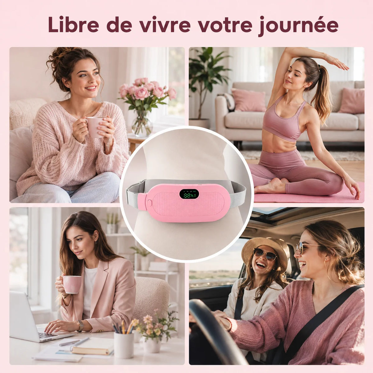 Libre de vivre votre journée - utilisation quotidienne de la ceinture Zichno